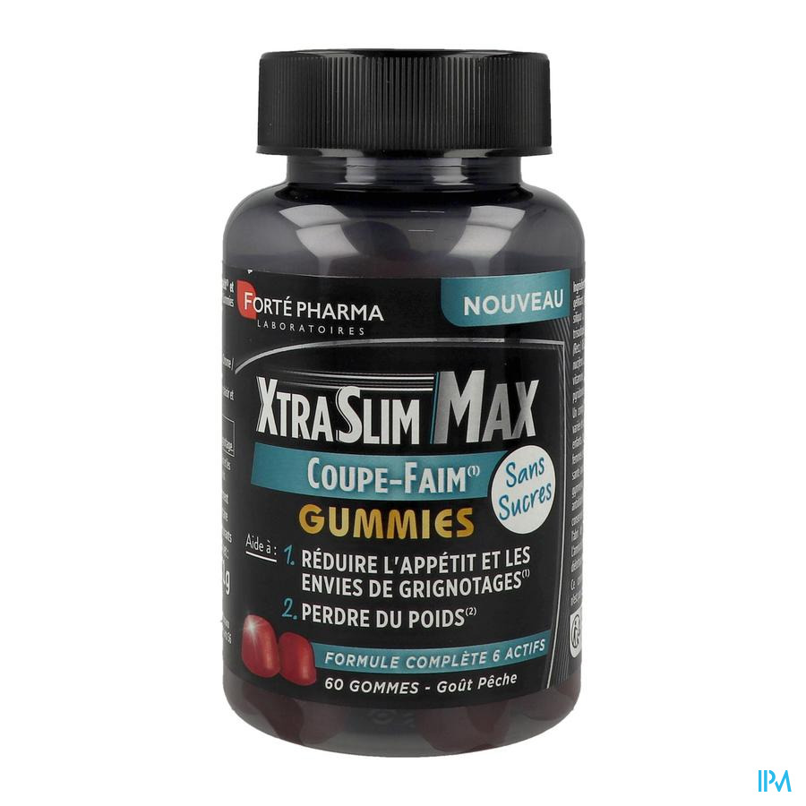 vignette Forte Pharma Xtraslim Max Coupe Faim Gummies 60