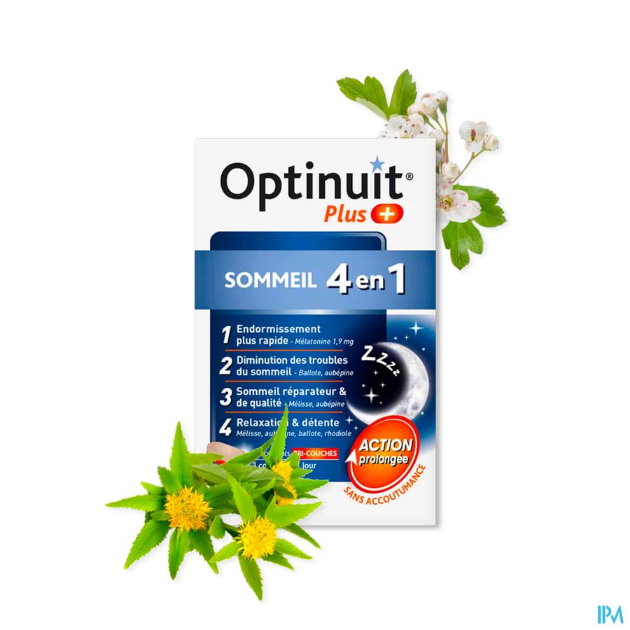 vignette Nutreov Optinuit Plus Triple Action Comprime 15