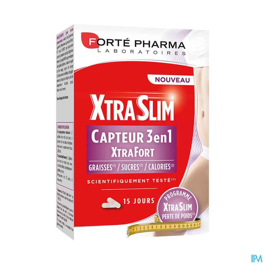 vignette Forte Pharma Xtraslim 700 Capteur 3en1 Gelule 60