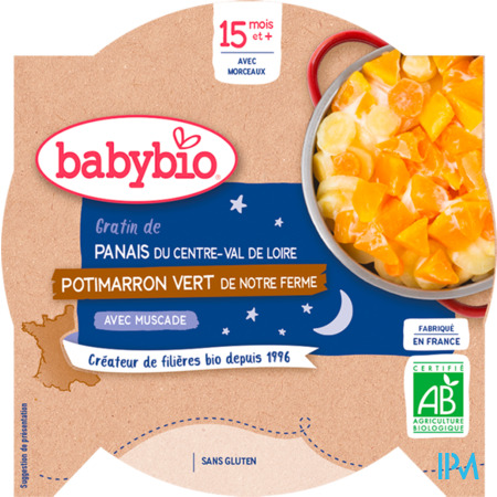 vignette BABYBIO ASS BN GRAT LEGU 260G
