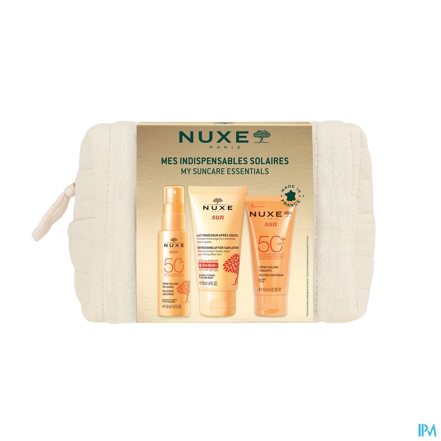 produit Nuxe Trousse Voyage Mes Indispensables Solaires 3produits