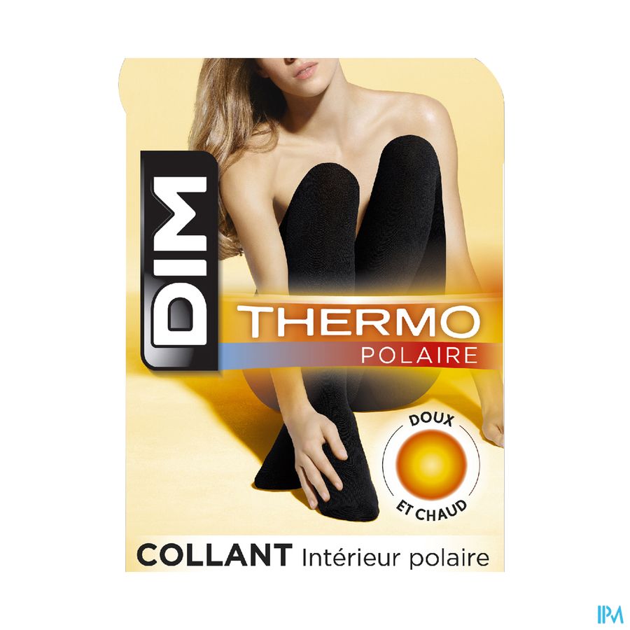 vignette Dim Thermo Collant Polaire Noir T2/3