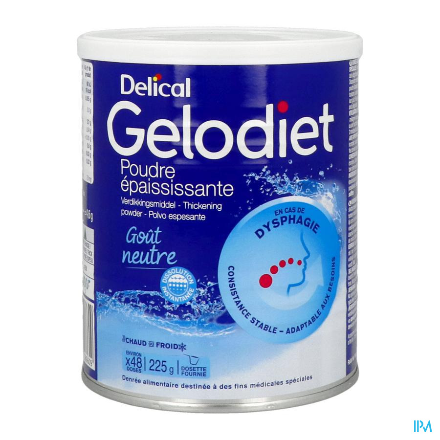 vignette Gelodiet Poudre Epaississante 225g