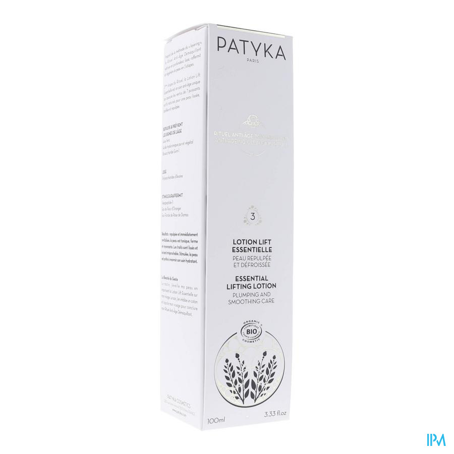 vignette Patyka Lotion Lift Essentiel 100ml