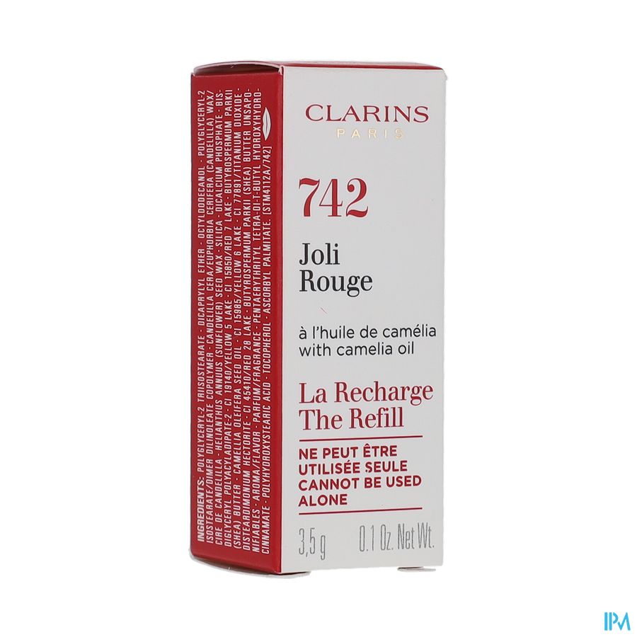 vignette CLARINS JOLI RGE SAT RECH 742 JOLI ROUGE