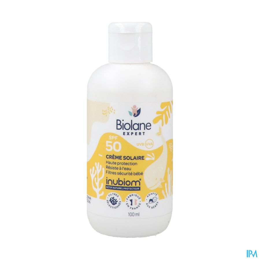 produit Biolane Expert Creme Solaire Spf50 100ml