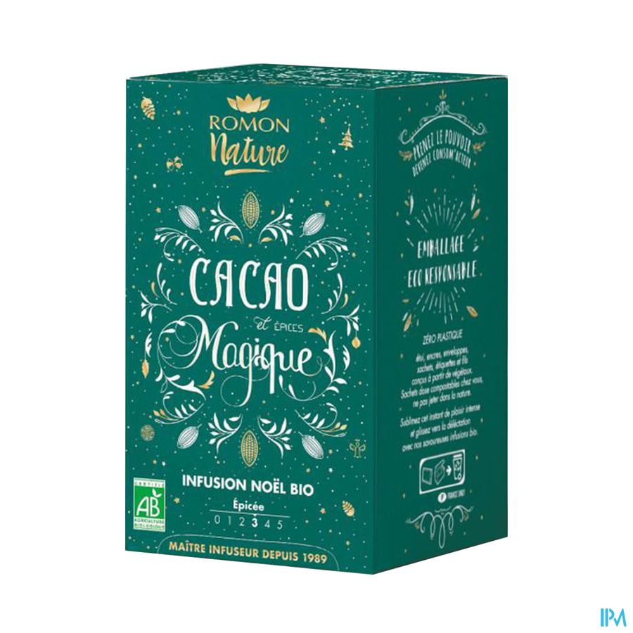 vignette Romon Nature Tisane Plaisir Cacao Magique Bio Infusette 1g7 18