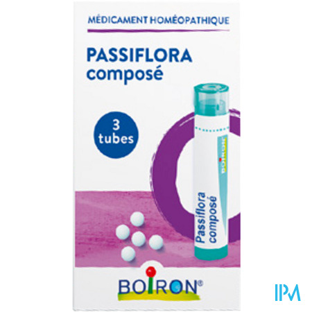 vignette Boiron Passiflora Compose Granules 4g X3