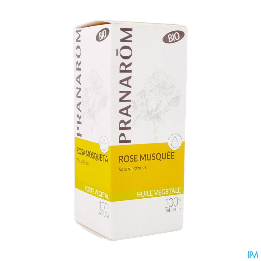 vignette Pranarom Huile Vegetale Bio Rose Musquee Chili 50ml