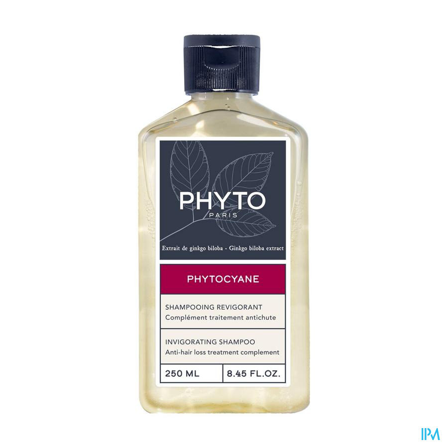 vignette Phytocyane Shampooing Revigorant Chute De Cheveux Feminines Flacon 250ml