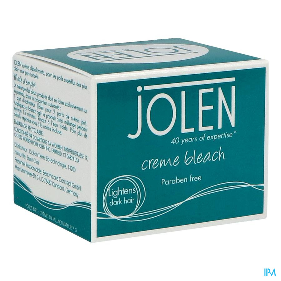 produit Jolen Creme Decolorante 30ml