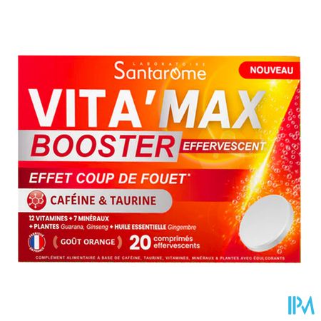 vignette Santarome Vita&#039;max Booster Effervescent Comprime Effervescent 20
