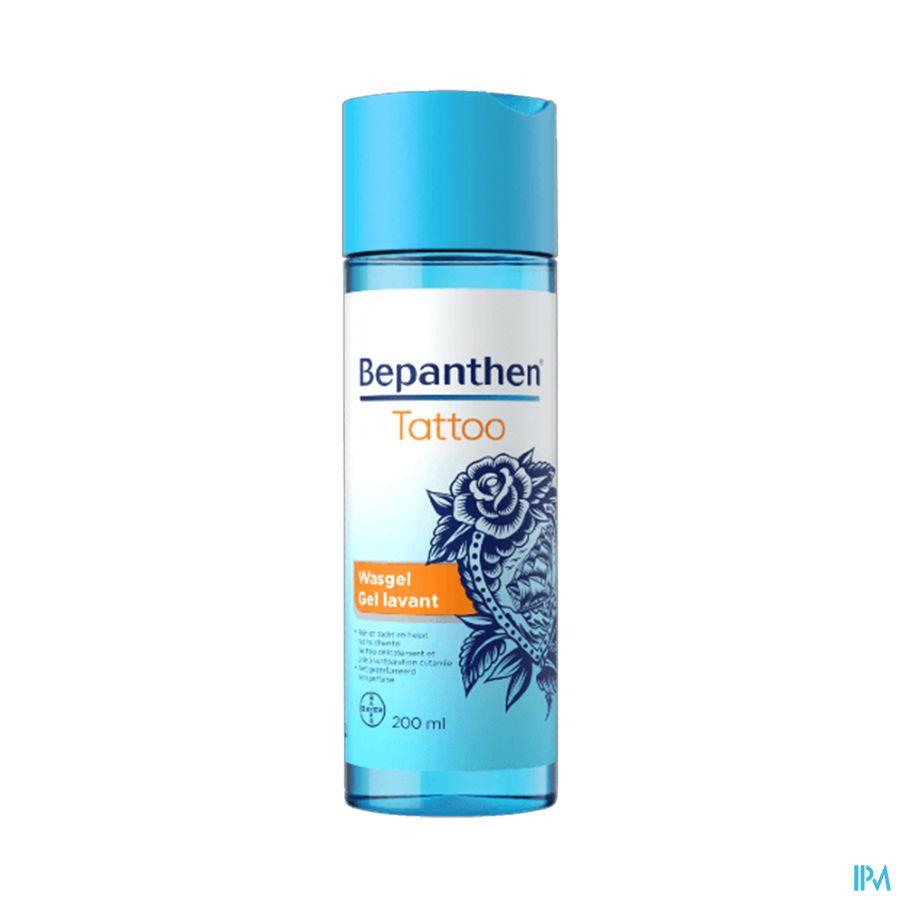 produit BEPANTHENDERMA TATTOO GEL LAVANT 200ML
