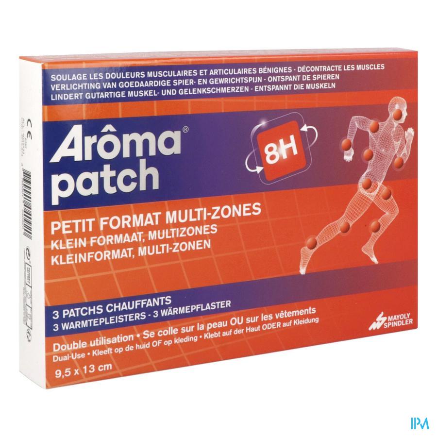 vignette Aroma Patch Multi Zones 9cm X 13cm5 3