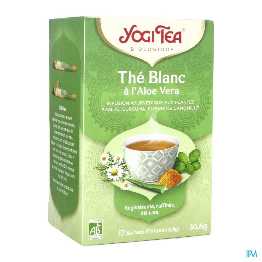 vignette Yogi Tea The Blanc Aloe Vera Bio Infusette 2g 17