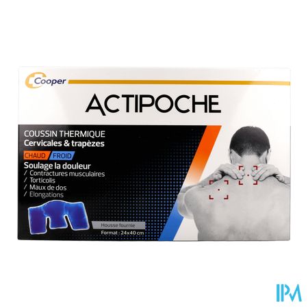 vignette Cooper Actipoche Gel Cervicale Trapeze 24cm X 40cm