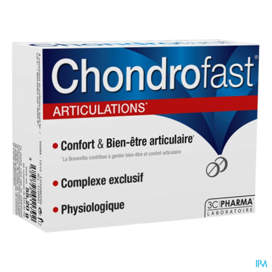 vignette 3c Pharma Chondro F.a.s.t Comprime 60