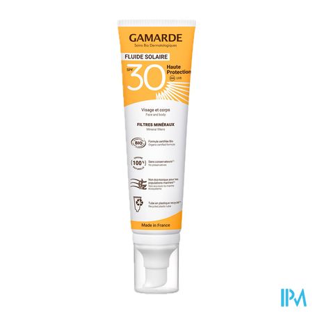 vignette Gamarde Solaire Spf30 Creme Bio 100ml