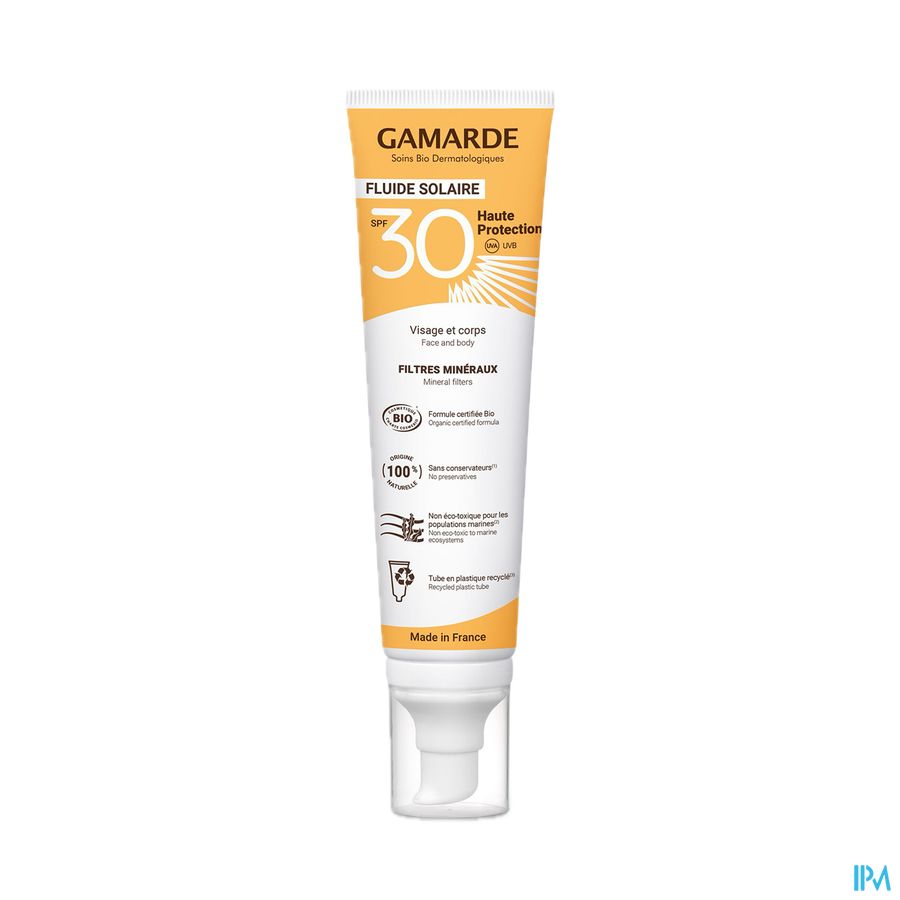 produit GAMARDE HAUTE PROTECTION SPF 30 100ML
