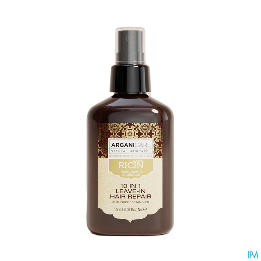 vignette ARGANICARE SPR REPAR 10EN1 RICIN 150ML