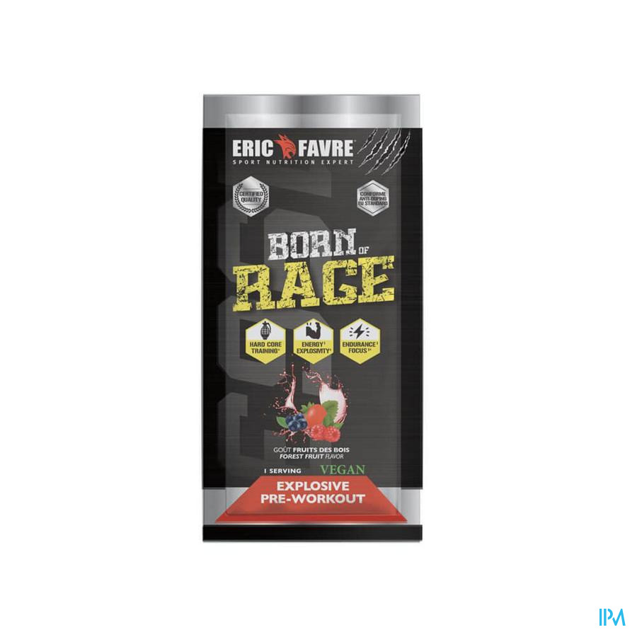 vignette Eric Favre Unidose Born Of Rage Fruits Bois Sachet 10g