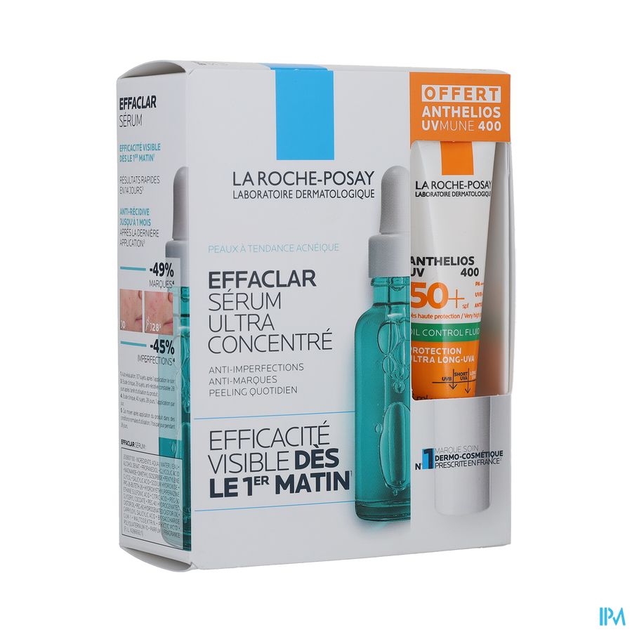 vignette La Roche Posay Coffret Serum Ultra Concentre 30ml + Mini Anthelios Oil Correct 15ml