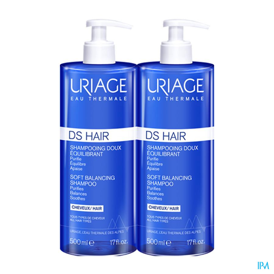 vignette URIAGE DUO DS HAIR SHP DOUX 2X500ML