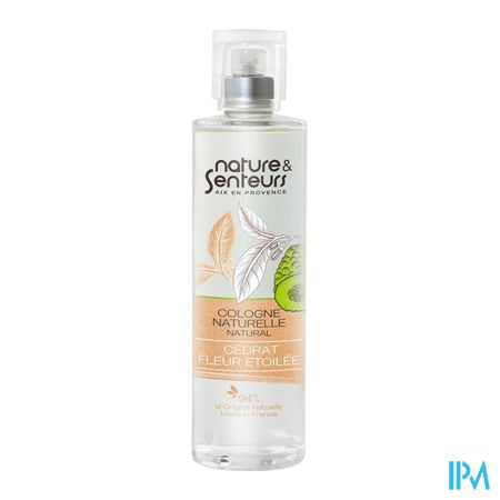 vignette Nature Et Senteurs Eau De Cologne Cedrat Fleur Etoile Vaporisateur 100ml