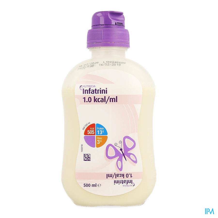 vignette Infatrini 1.0kcal/ml Bouteille 500ml