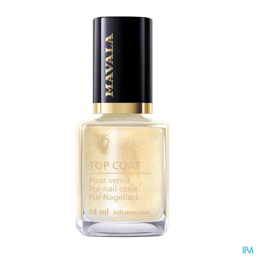 vignette Mavala Star Top Coat Gold 14ml