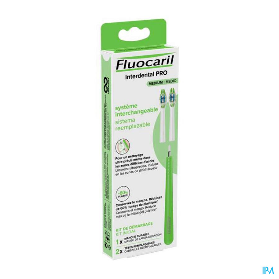 vignette Fluocaril Brosse A Dents A Tete Remplacable Medium