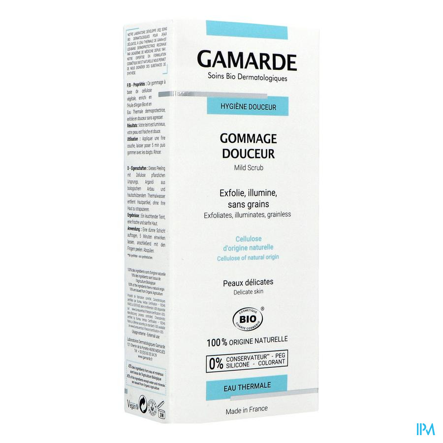 vignette GAMARDE GOMMAGE VISAG DOUCEUR 40ML