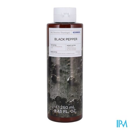 vignette Korres Gel Douche Black Pepper 250ml
