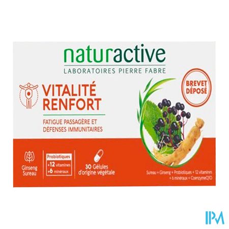 vignette Naturactive Vitalite Renfort Gelule 30
