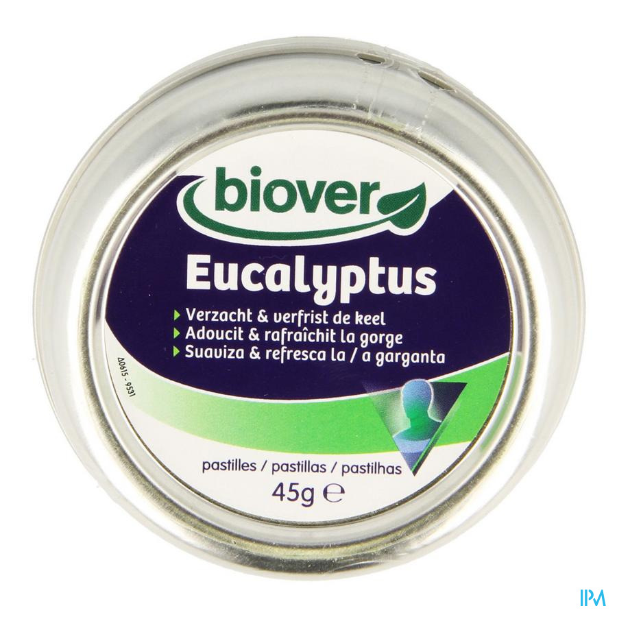 vignette Biover Wintercare Eucalyptus Pastille 45g