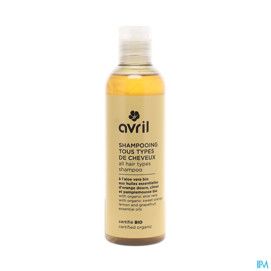 vignette Avril Shampooing Tous Types De Cheveux Certifie Bio 200ml