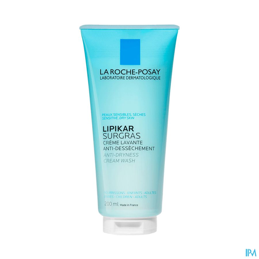 produit La Roche Posay Lipikar Surgras Creme Lavante Antidessechant 200ml
