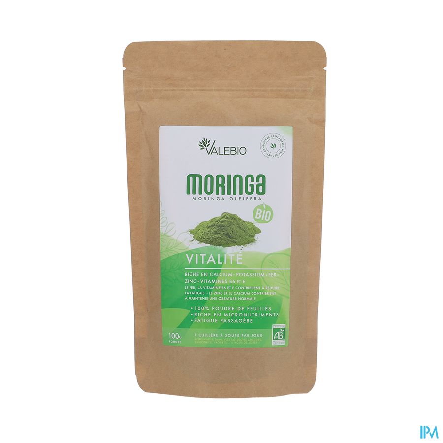 produit VALEBIO MORINGA BIO 100GR
