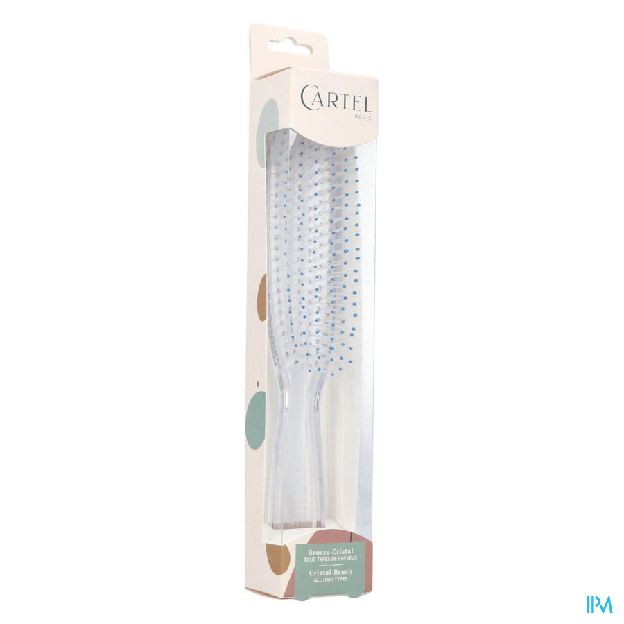 produit Cartel By Vitry Brosse Cheveux Cristal So Chic Bleu Gm