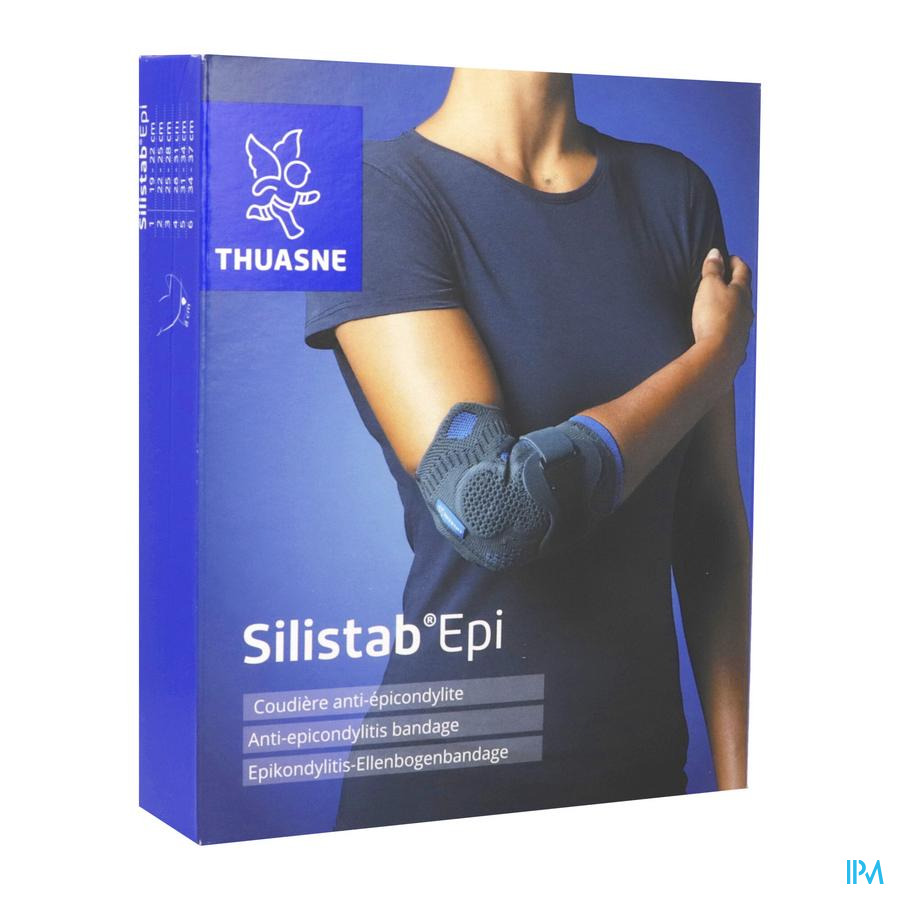 vignette Thuasne Silistab Epi Coudiere Antiepicondylite Grise T5
