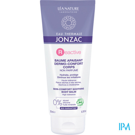 vignette Eau Thermale Jonzac Reactive Baume Apaisant Dermoconfort Corps 200ml