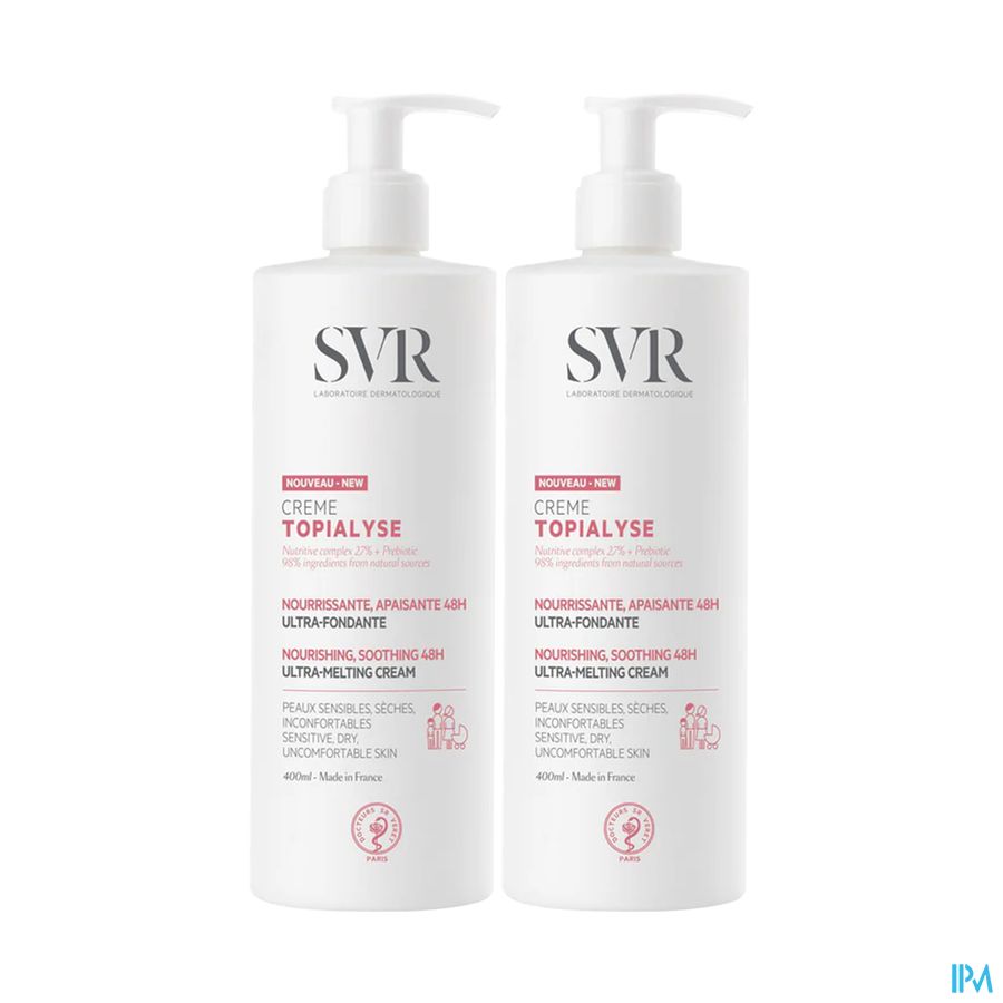 produit SVR TOPIALYSE CR 2X400ML