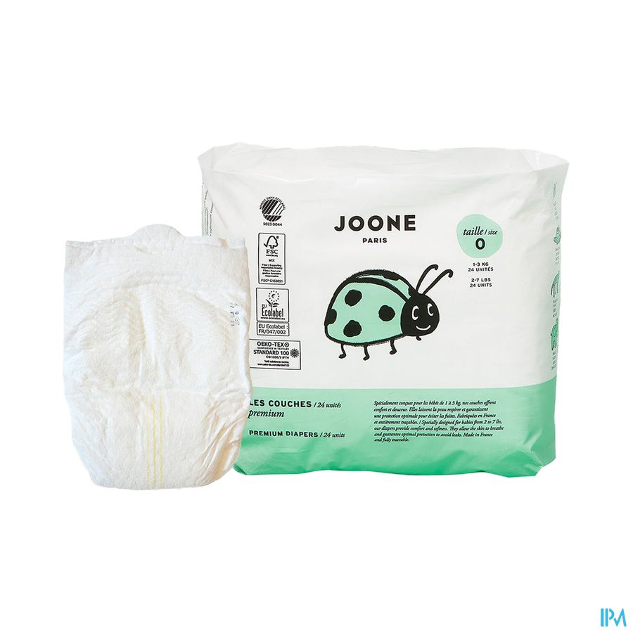vignette JOONE COUCHE PREMATURE T0 1-3KG 24