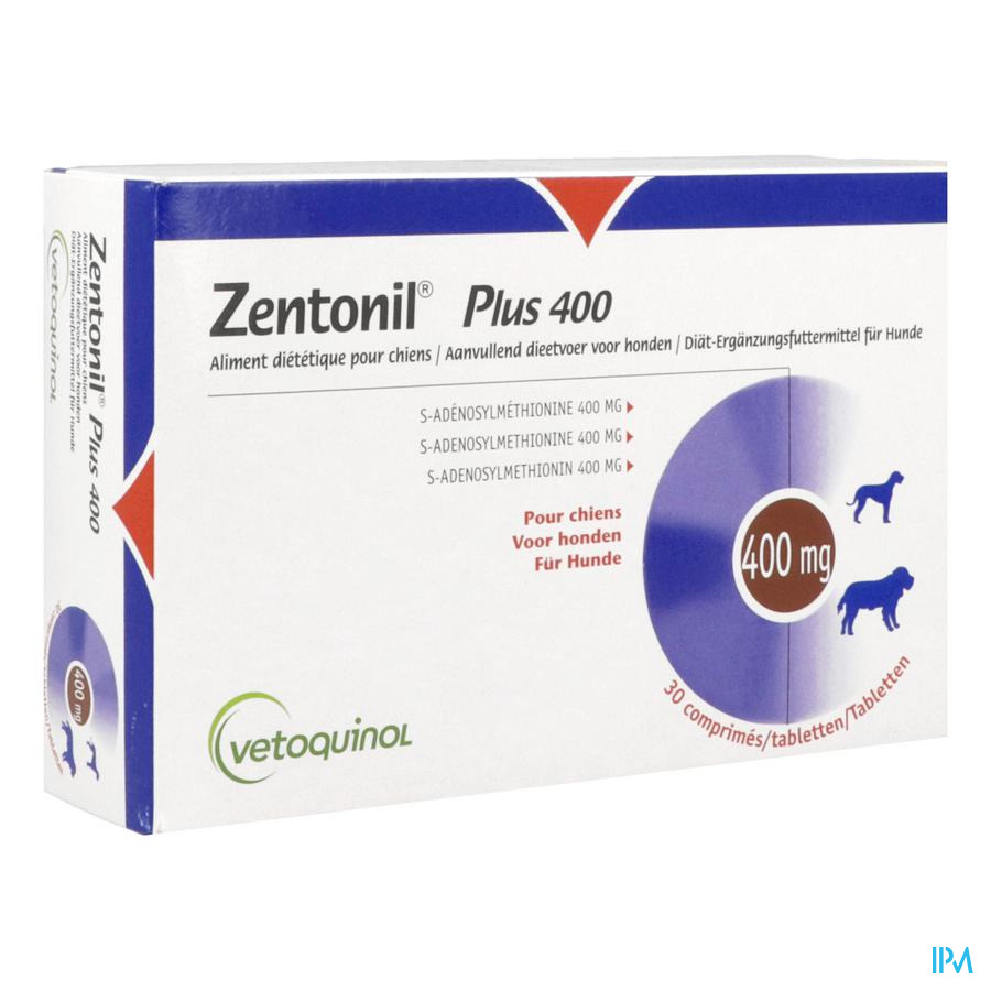 vignette Zentonil Plus 400mg Comprime 30