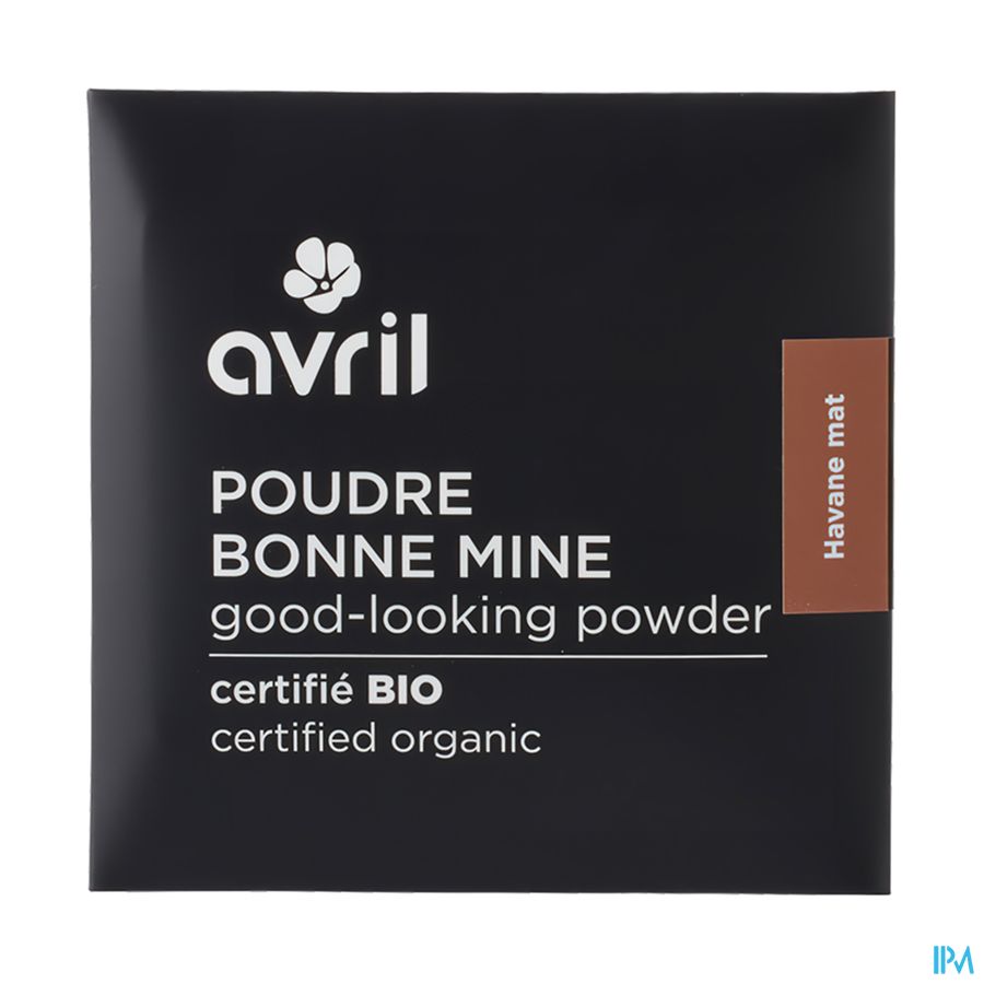 vignette Avril Poudre Bonne Mine Havane Mat Certifiee Bio 11g