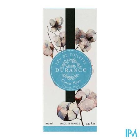 vignette DURANCE EDT COTON MUSC 100ML