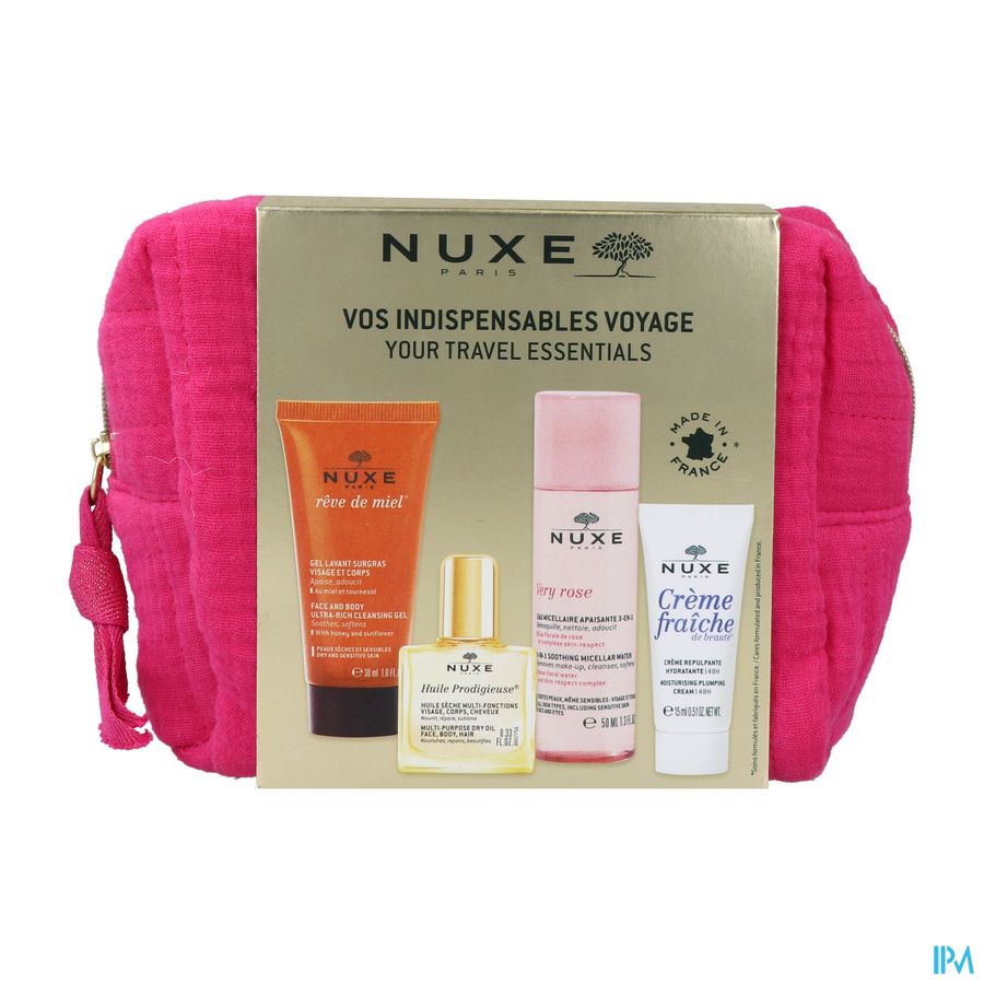 produit Nuxe Trousse De Voyage Institutionnelle 2024 5produits