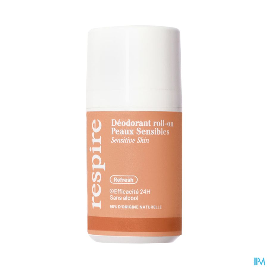 vignette Respire Deodorant Roll On Peaux Sensibles 50ml