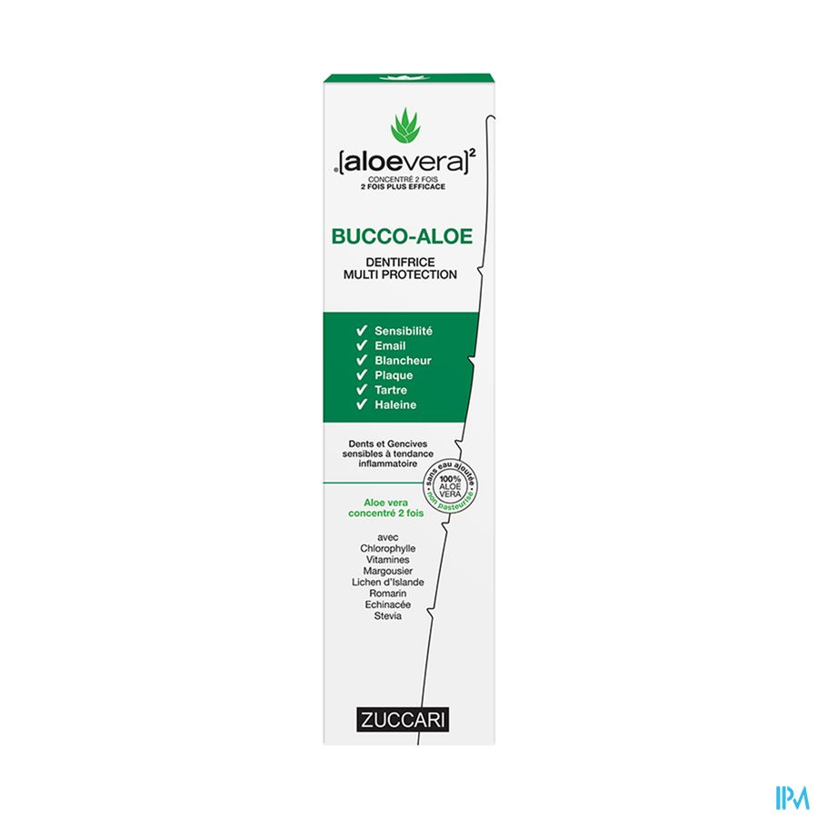 vignette ALOE VERA BUCCO-ALOE DENTIFRICE 100ML