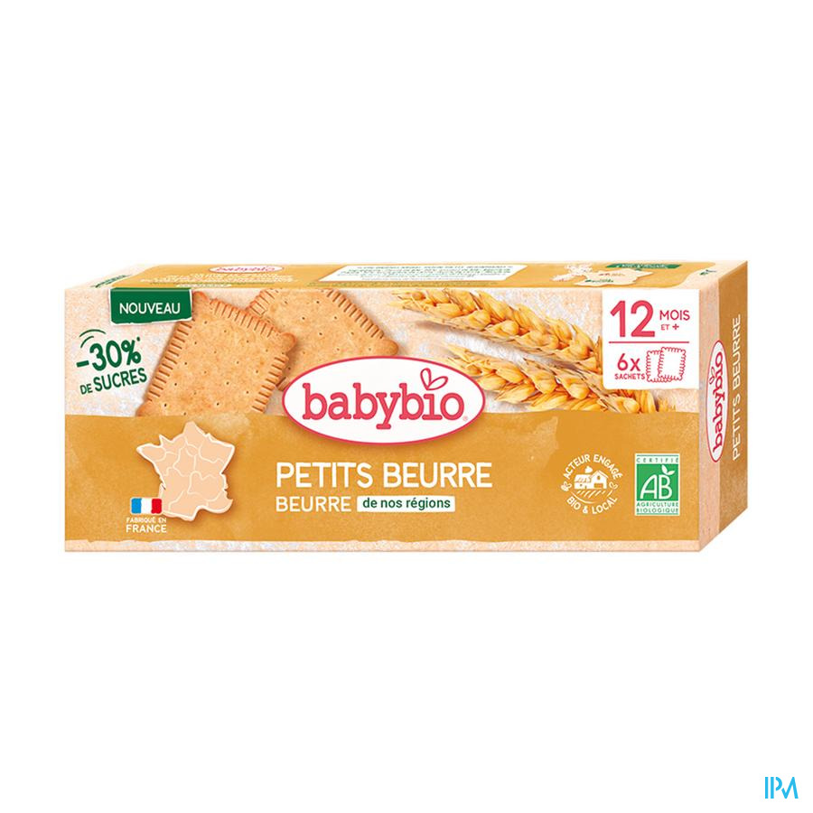 vignette BABYBIO PETIT BEURRE 12M 120G